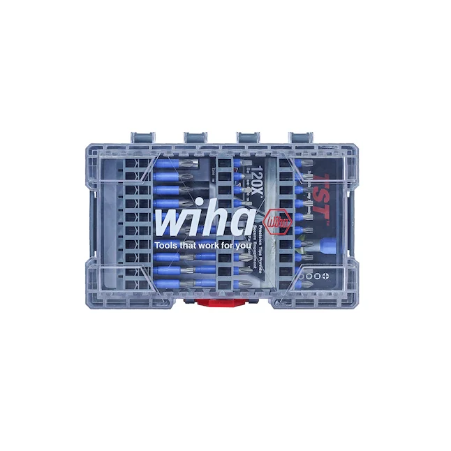 Wiha 1/4- x 1- Impact Driver Bit (40-Piece) voor lange autoritten