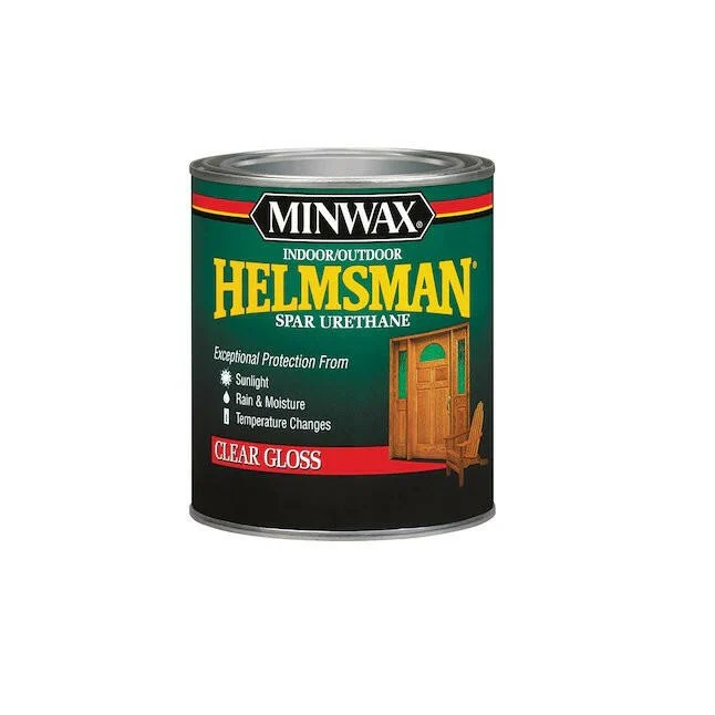 Minwax Helmsman Clear Gloss Oil-Based Varnish (1-Quart)