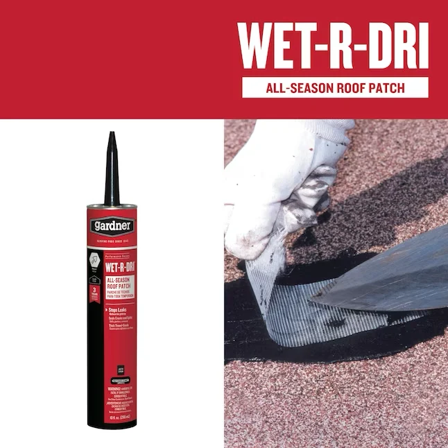 Ontdooispray Gardner Wet-R-Dri 10-oz Cement Roof Sealant