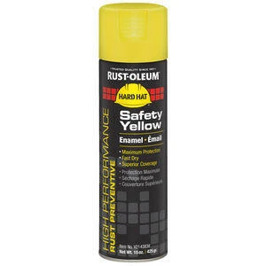 Rust-Oleum High Performance Safety Goudgeel Spray Paint - 15oz
