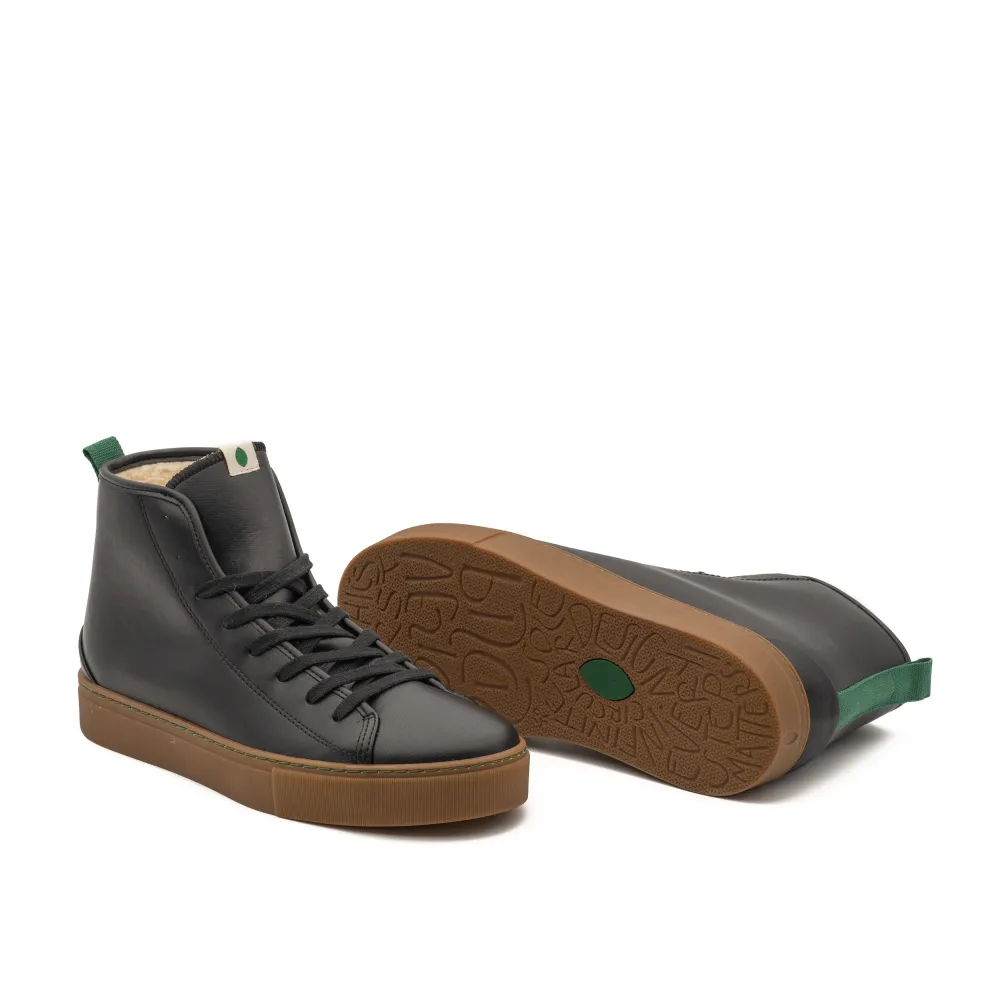 Sproeierontdooier Vegan winter bootie Bio-Veg ebbenhout PLA012 36