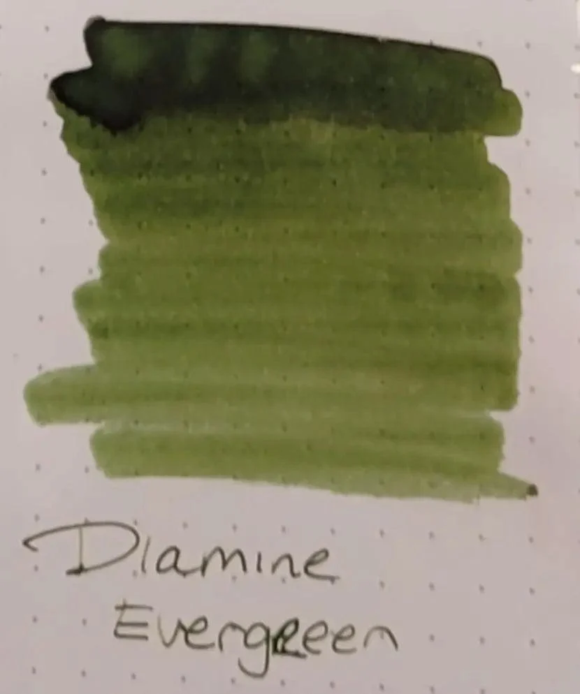 Diamine Evergreen Ink Bottle - 80ml