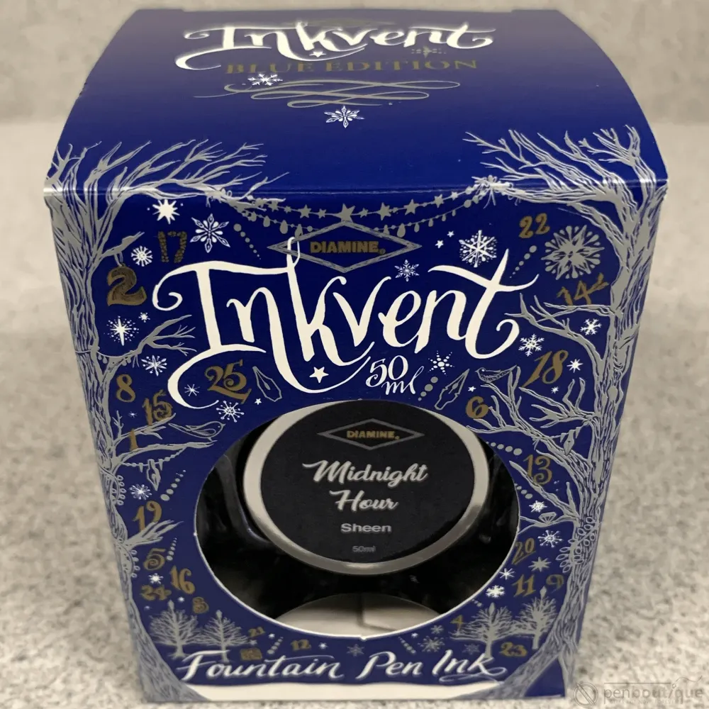 Diamine Sheen Ink Bottle - Midnight Hour