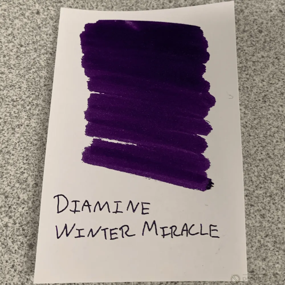 Diamine Shimmer & Sheen Ink Bottle - Winter Miracle