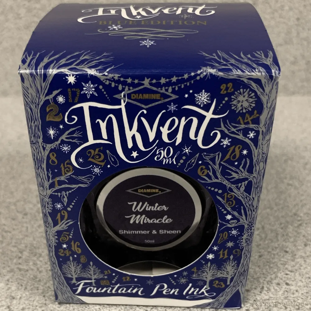 Diamine Shimmer & Sheen Ink Bottle - Winter Miracle
