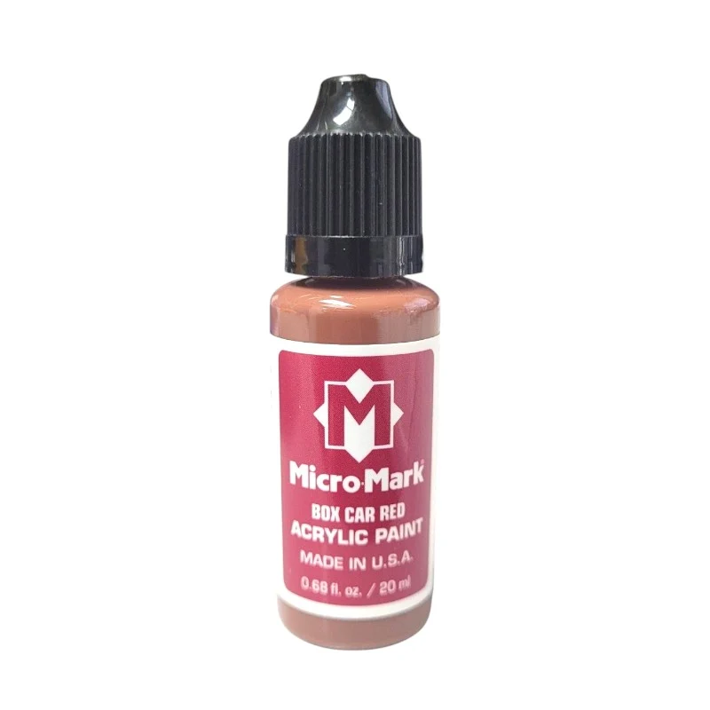 Micro-Mark Box Car Rood Paint, 20ml