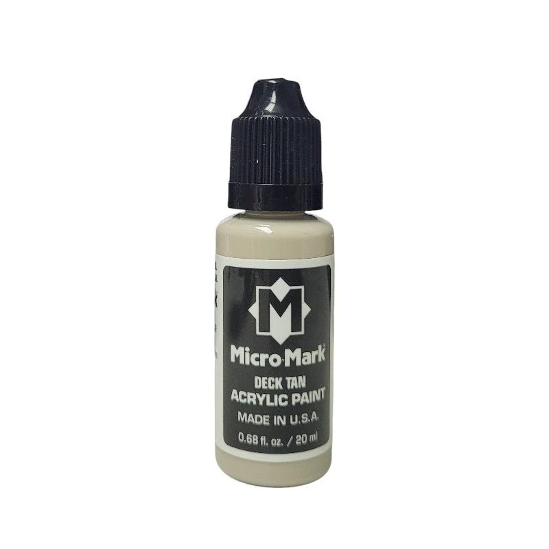 Micro-Mark Deck Tan Paint, 20ml