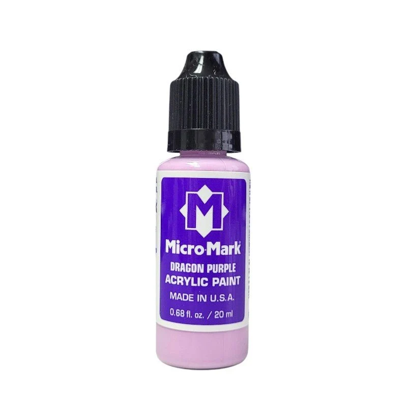 Micro-Mark Dragon Aubergine Paint, 20ml