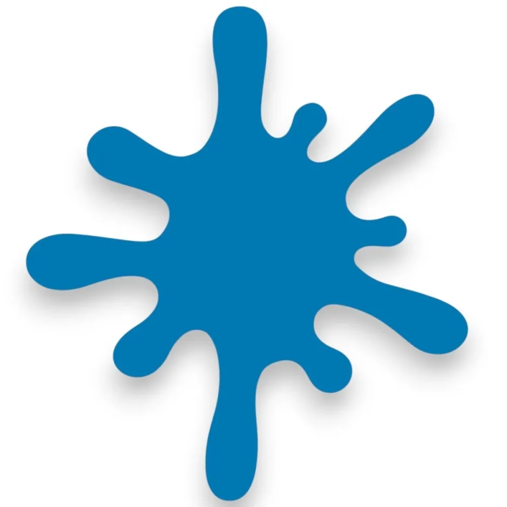 Micro-Mark Flat Blue Plexiglas Paint, 20ml