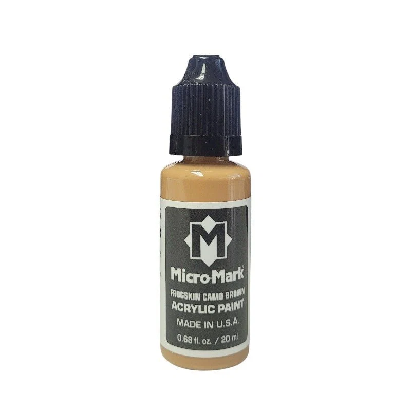 Micro-Mark Frogskin Camo Cappuccino Paint, 20ml