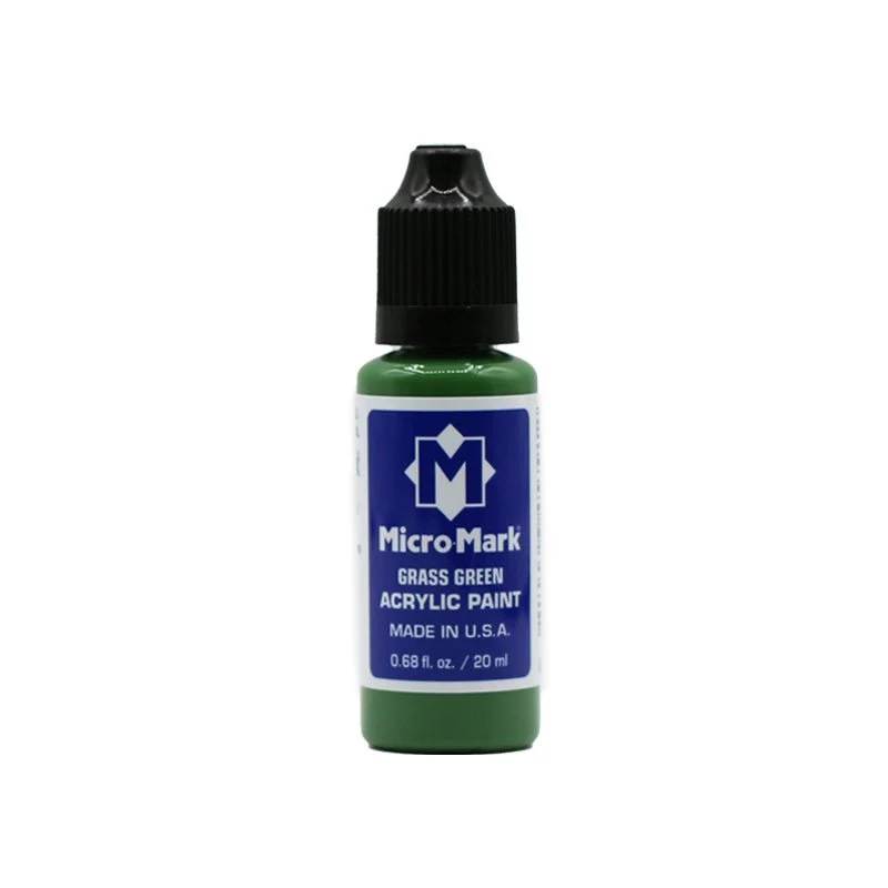 Micro-Mark Grass Green Plexiglas Paint, 20ml