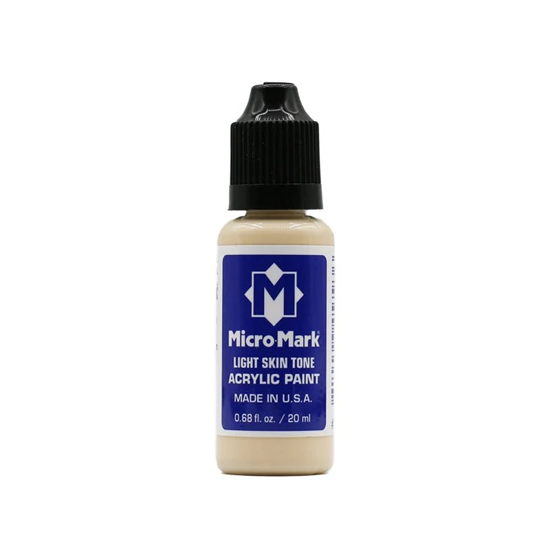 Micro-Mark Light Skin Tone Kunststof glas Paint, 20ml