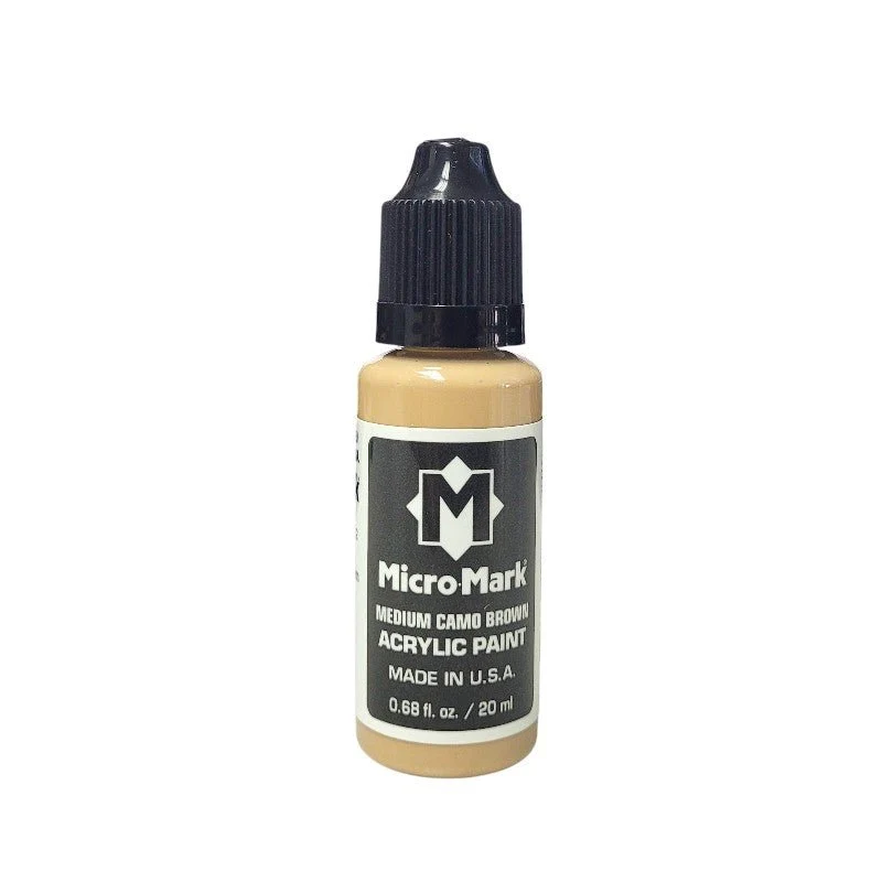Micro-Mark Medium Camo Taupe Paint, 20ml