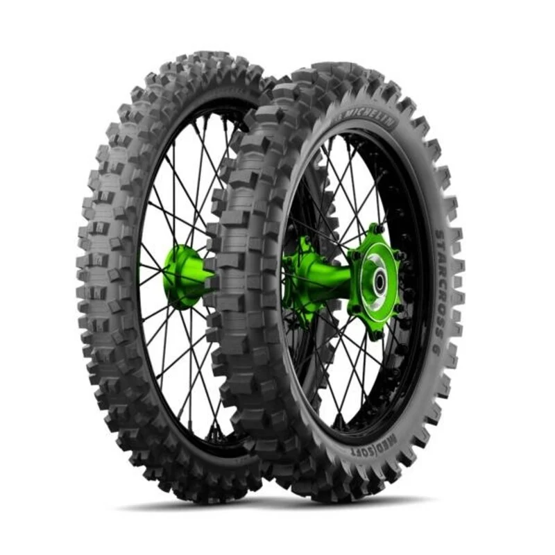 Neumático MICHELIN STARCROSS 6 MEDIUM AAIBAAR 110/100-18 M/C NHS 64M TT