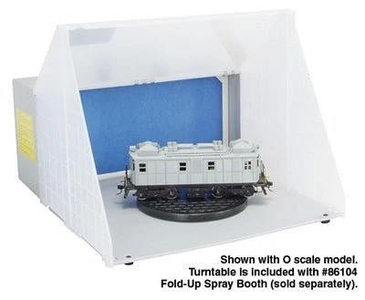 Spray Booth Turntable Micro-Mark Fold Up Spray Booth