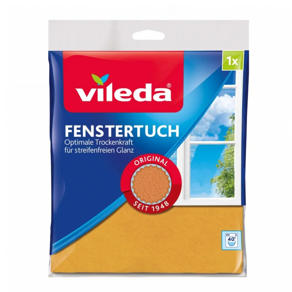 Vileda 162401 Vileda microvezeldoek Microvezel streepvrije glansreiniging van ramen en glas