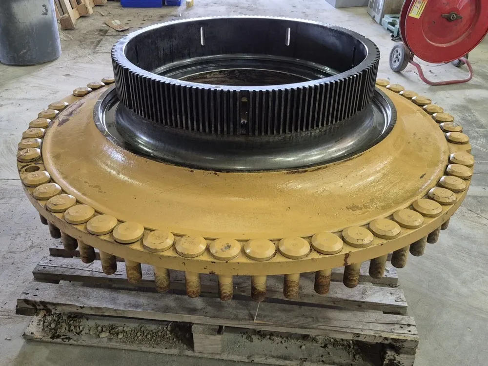 Single Flange Front Wheel 381-6982 w/ Hub-Brake 266-3610