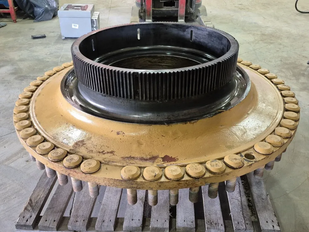 Single Flange Front Wheel 381-6982 w/ Hub-Brake 266-3610