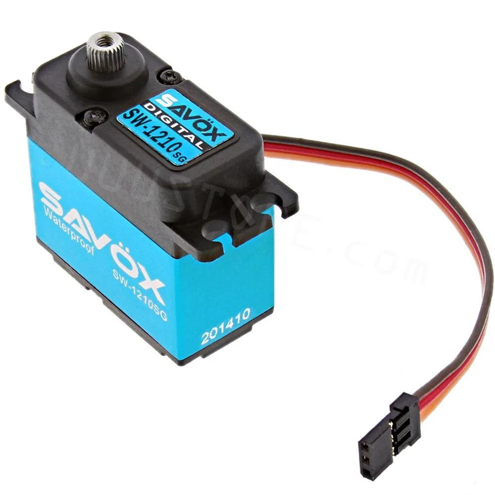 Savox SW-1210SG Servo - Waterproof Coreless Steel Gear 7.4v 0.13s 23kg Numeriek Servo 1/10 1/8 Buggy Monster truck Crawler...