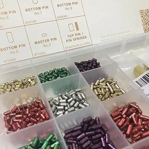 Schlage Re-Keying, Pin Kit Tools met Clips en Connectors