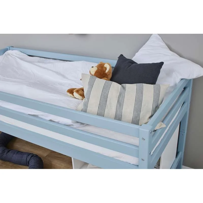 Hoppekids ECO Dream - Halvhøj Modul - 90x200 - Dream Zeeblauw