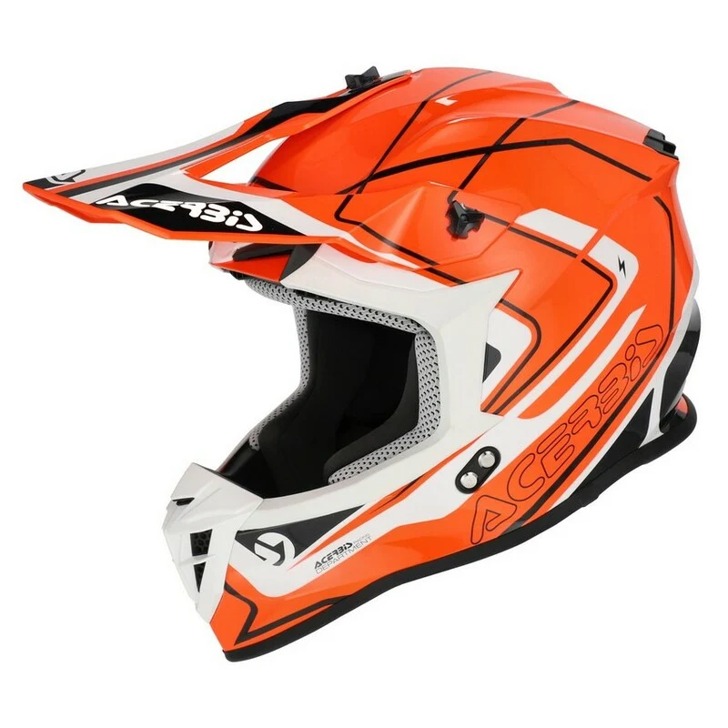 OEM Kwaliteit ACERBIS CASCO LINEAR 2206 NARANJA BLANCO