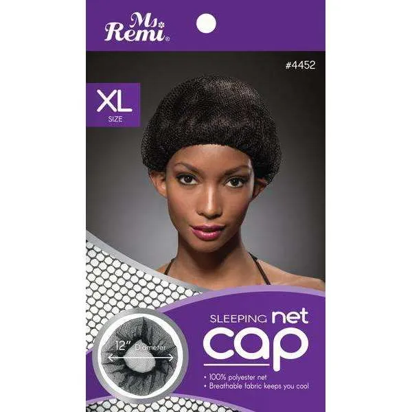 Zwaar belastbare Ms. Remi Sleeping Net Cap Xl Zwart