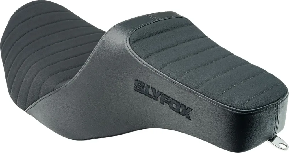 Asiento Highnoon Vinilo Logotipo Negro Slistop Para Harley Davidson
