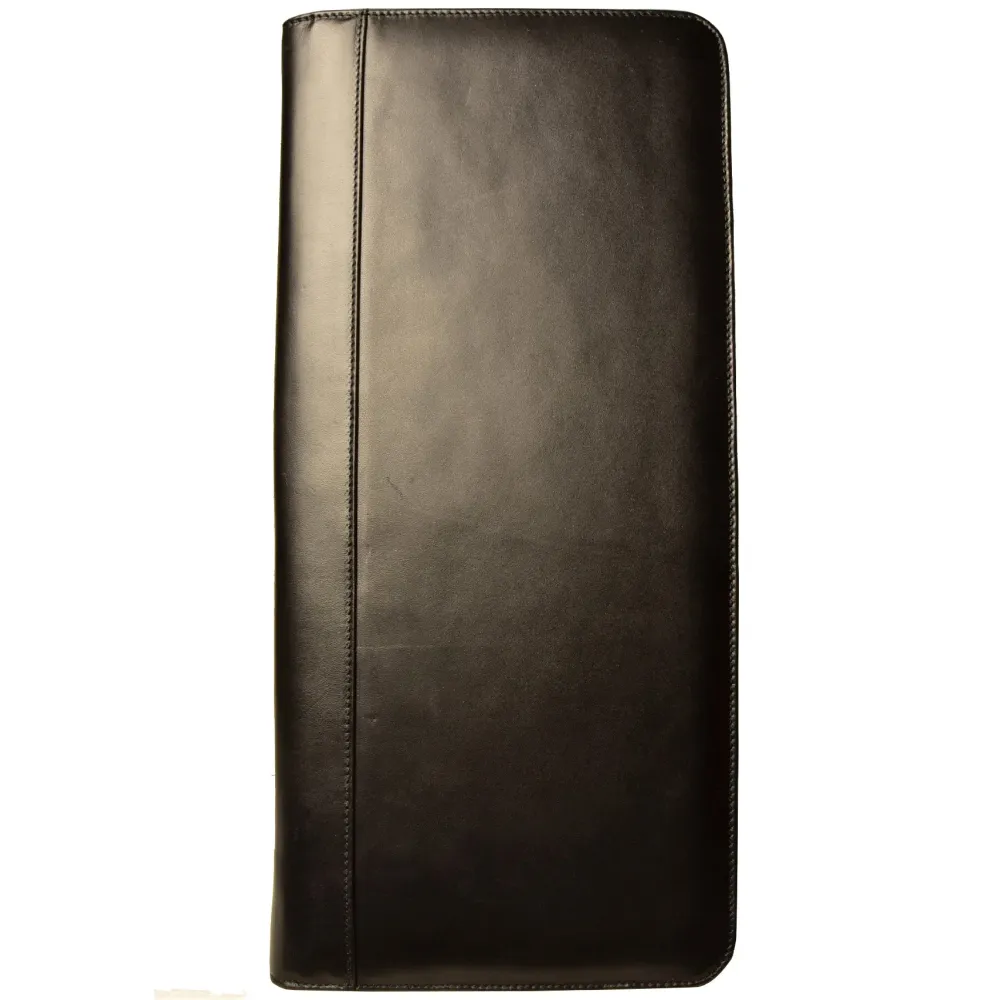 Aston Leather Collector's 40-Pen Case - Black