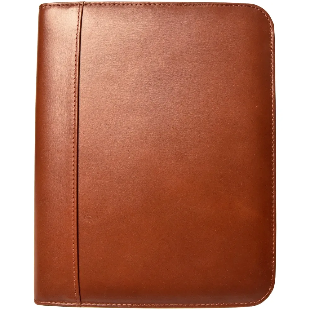 Aston Leather 20 Slot Pen Case Cognac