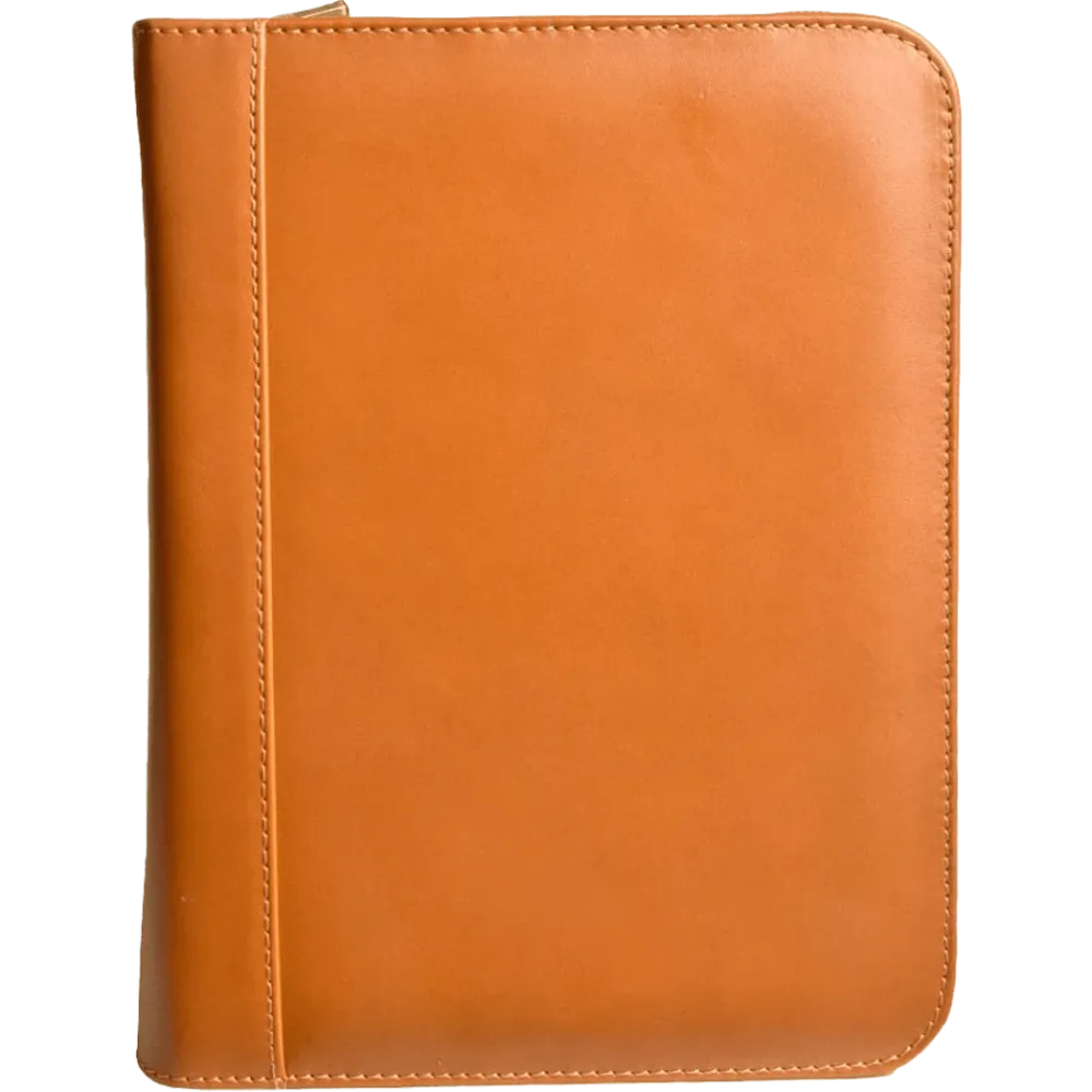 Aston Leather 20 Slot Pen Case Tan