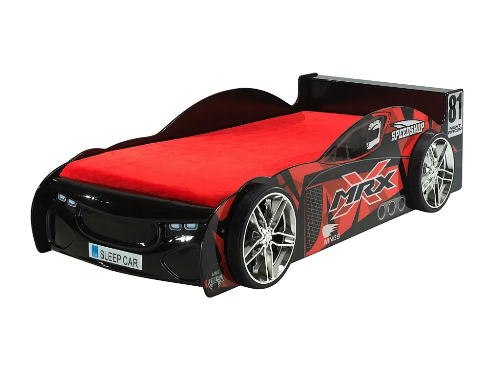 Bed AUTO KSB005 111x218x56 Zwart