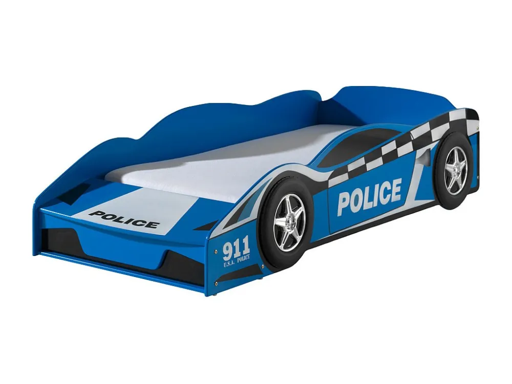 Bed AUTO KSB015 75x173x41 Blauw