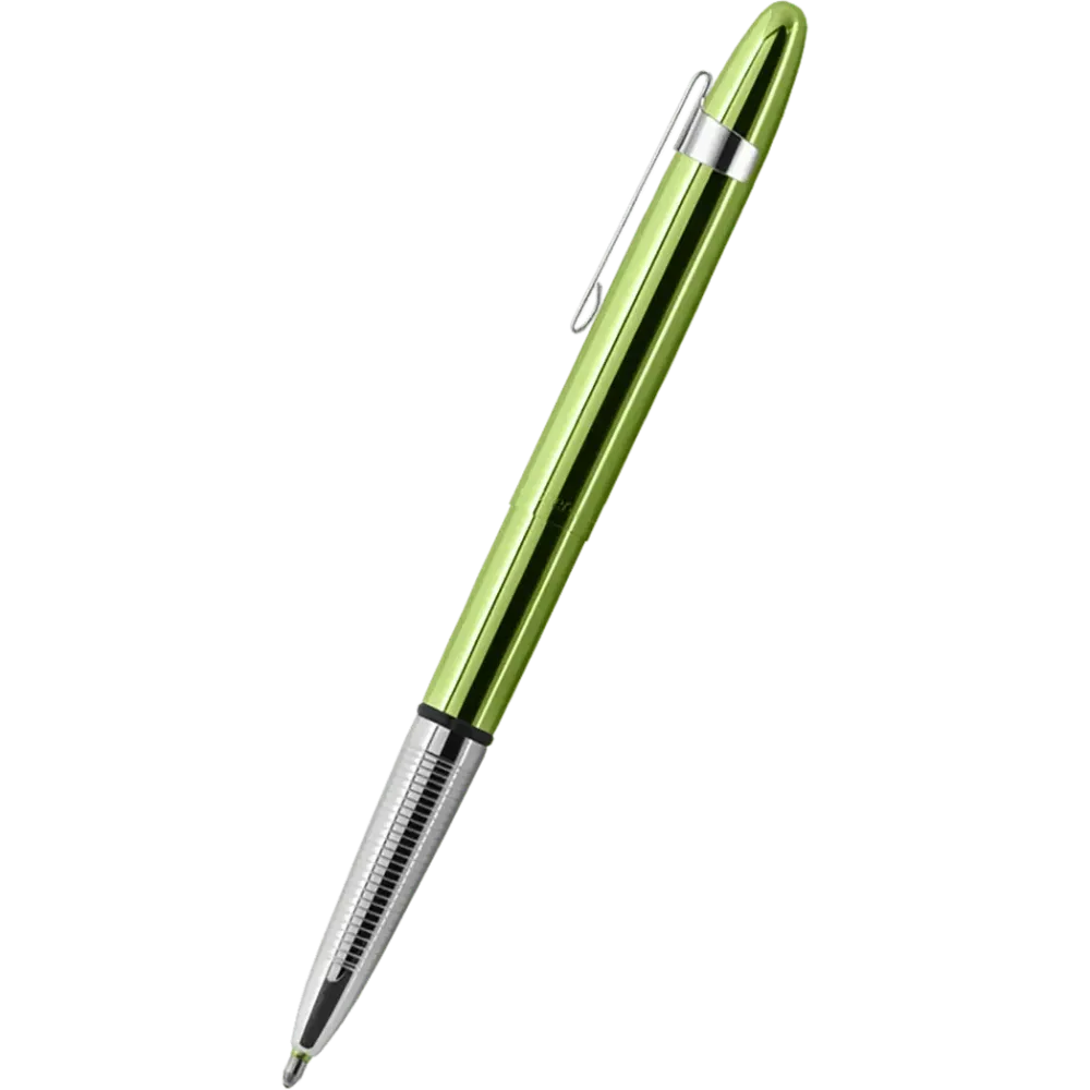 Fisher Space Pen Aurora Borealis Mosgroen Bullet Clip Ballpoint Pen