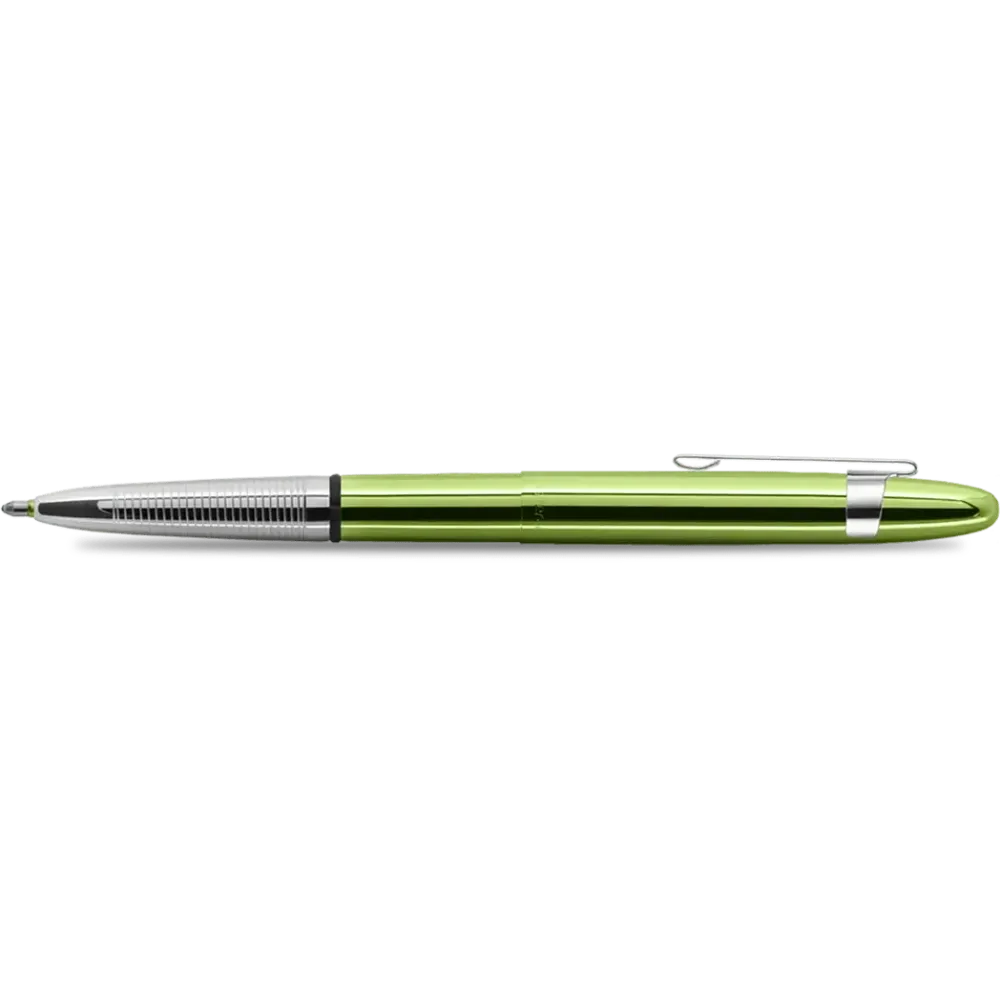 Fisher Space Pen Aurora Borealis Mosgroen Bullet Clip Ballpoint Pen