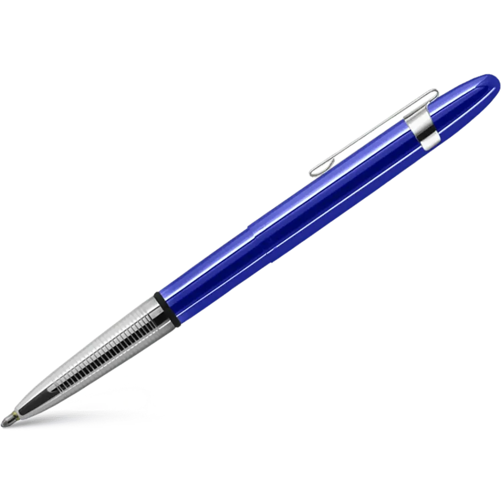 Fisher Space Zeeblauw Moon Bullet Clip Ballpoint Pen