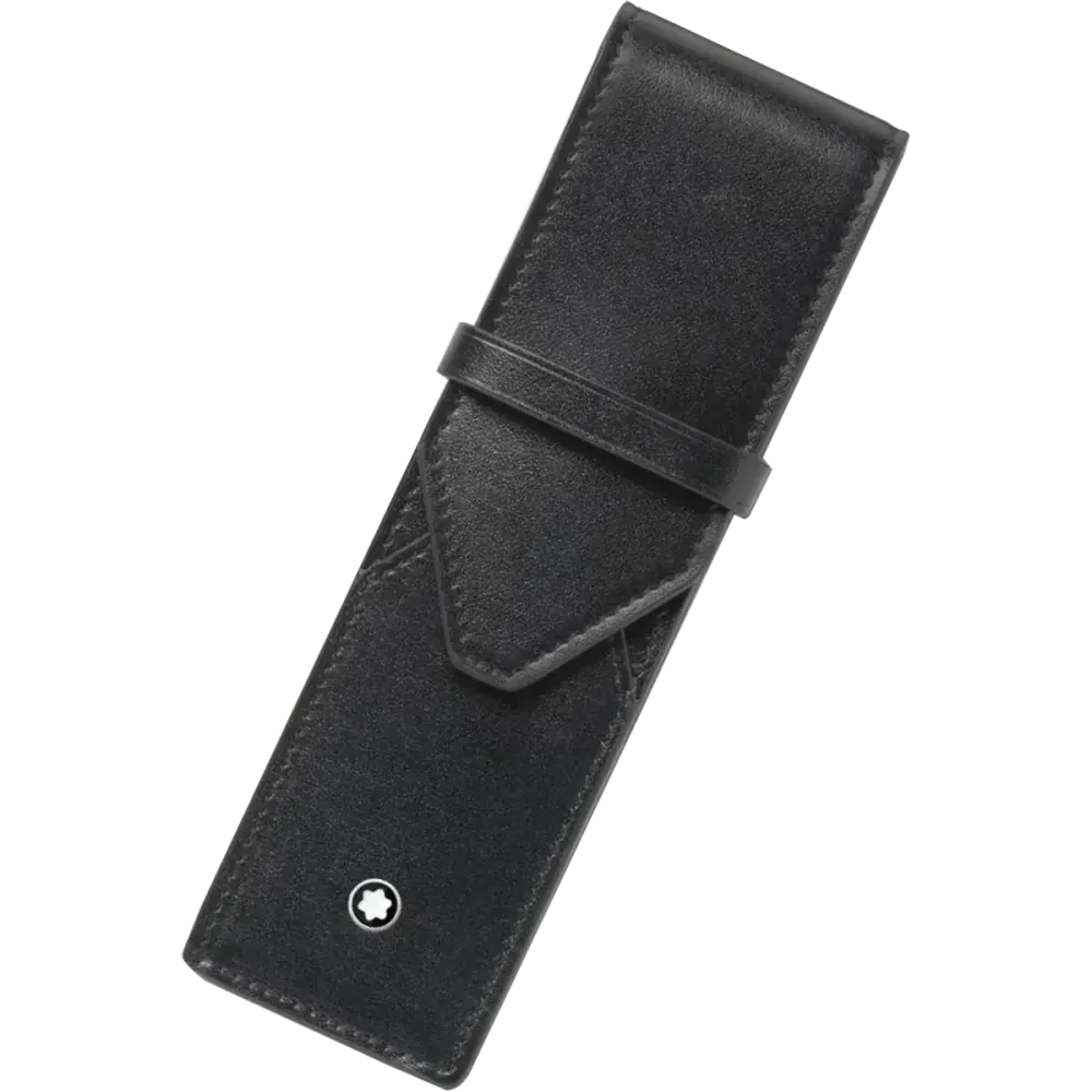 Montblanc Meisterstuck 2 Pen Pouch - Zwart