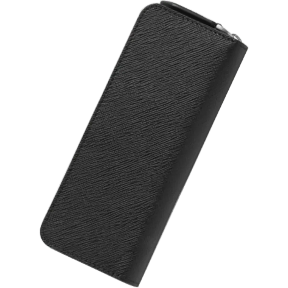 Montblanc Sartorial 2 Pen Pouch - Ravenzwart (Zip Closure)