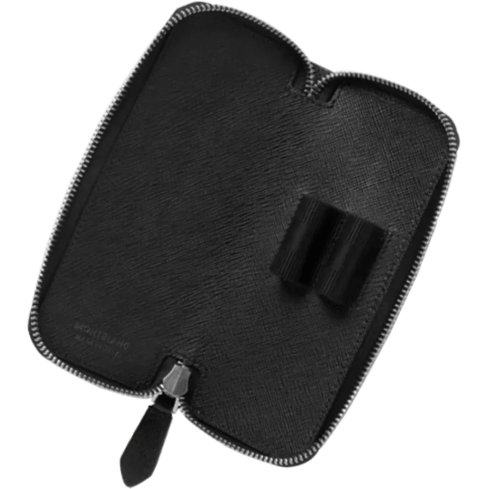 Montblanc Sartorial 2 Pen Pouch - Ravenzwart (Zip Closure)