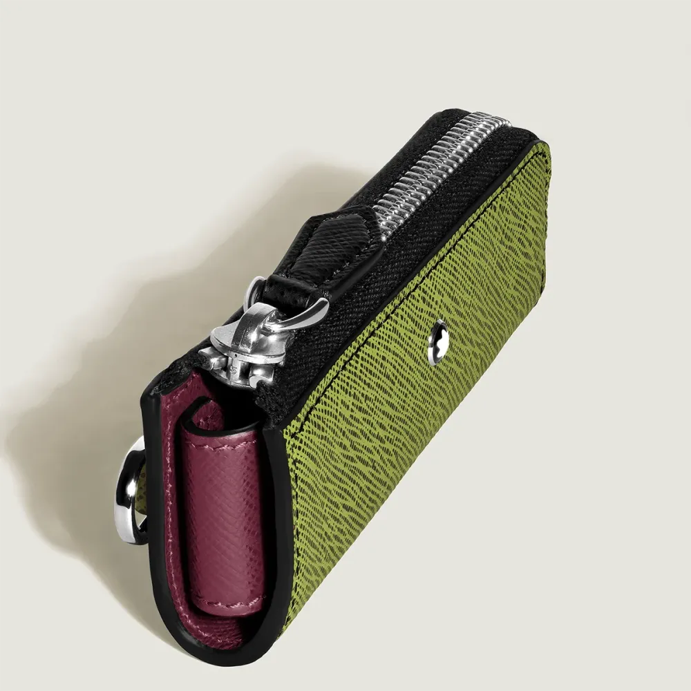 Montblanc Sartorial 1 Pen Pouch - Zipper Closure - Heritage Rouge Et Noir Baby