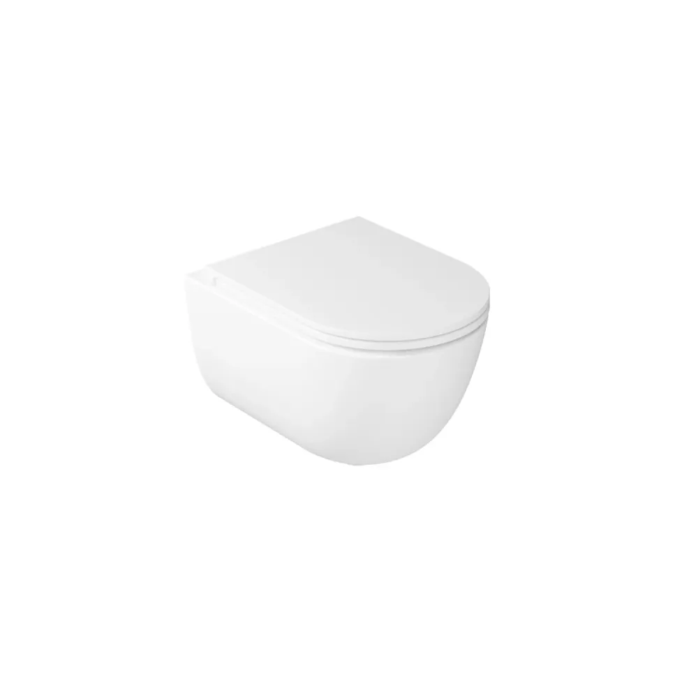 Suspended Toilet 52x36 cm Dream series Ceramica Galassia strak soft close seat