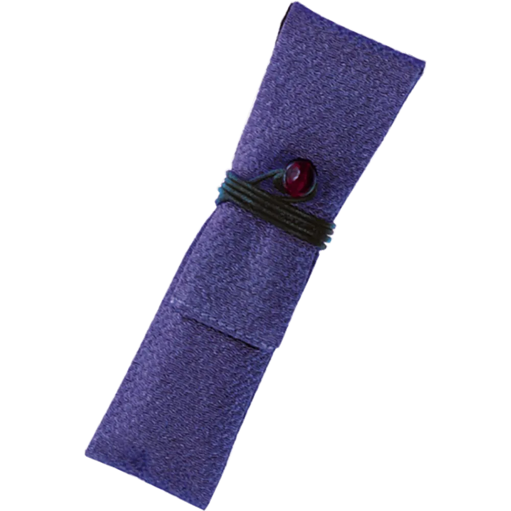 Taccia Kimono Enkel Pen Wrap - Chirimen Cobalt