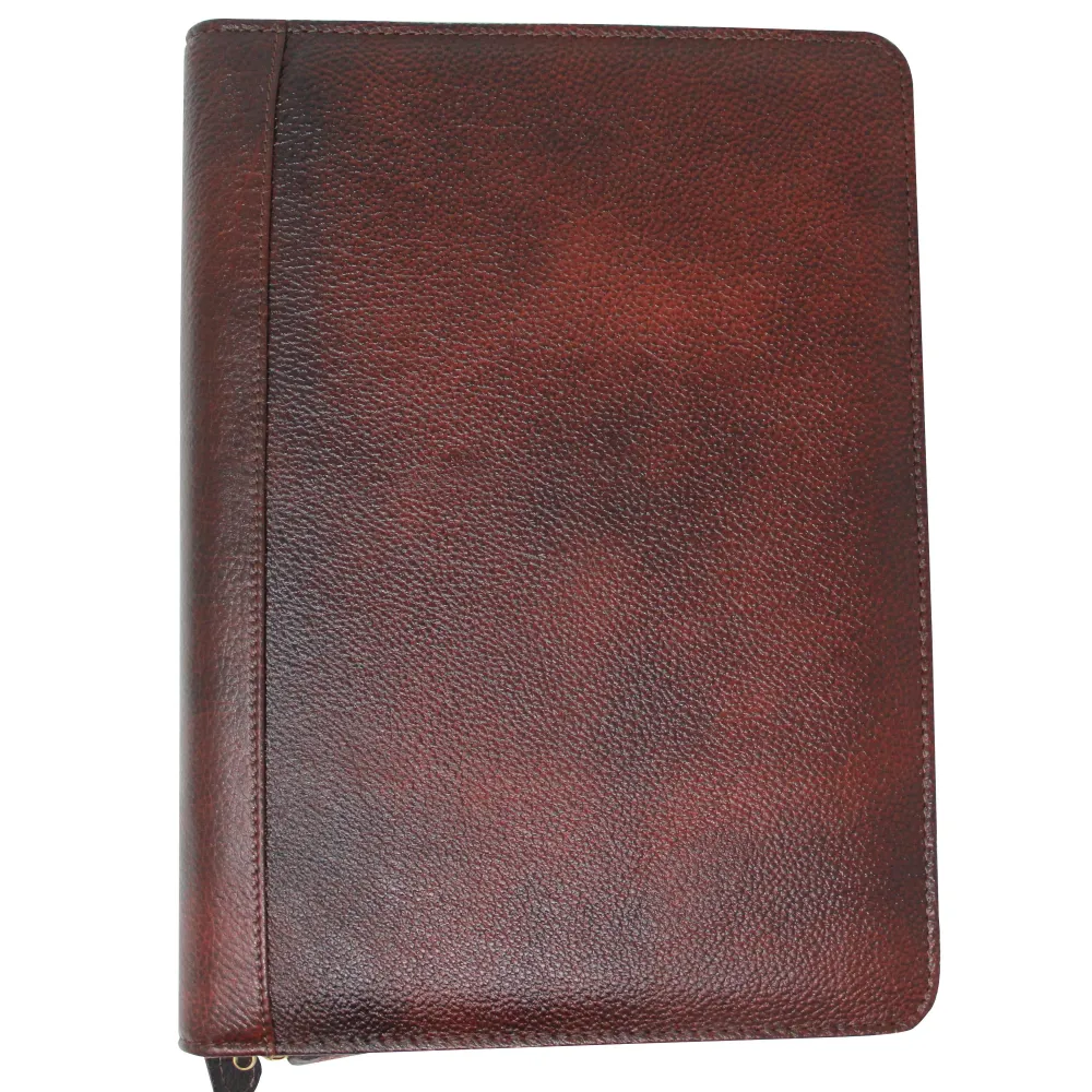 Yak Leather Premium Leder 24 Pen Case - Brown