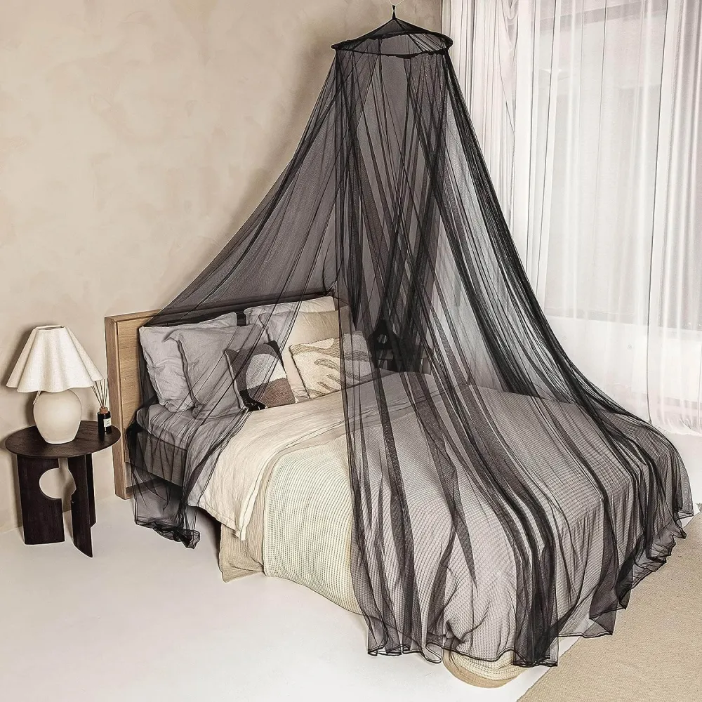 XL Black Mosquito Net Bed | Round 2 Openings