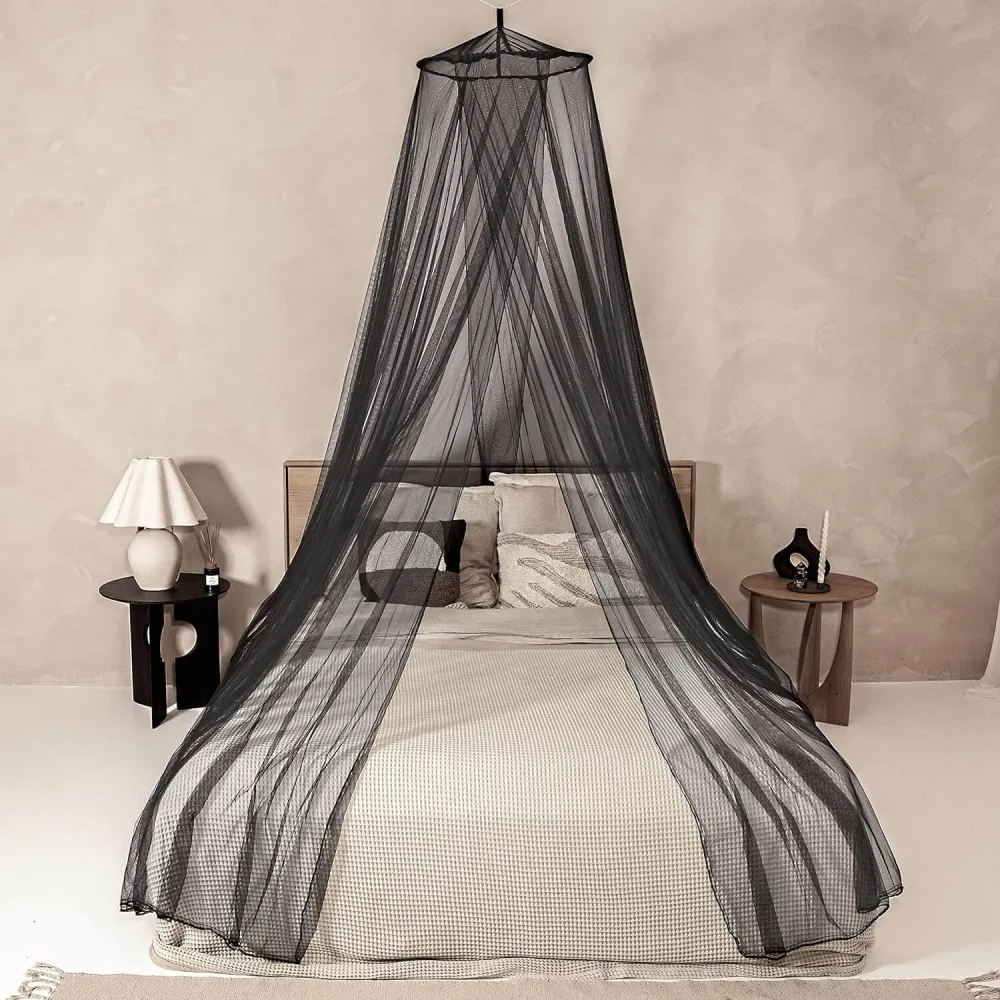 XL Black Mosquito Net Bed | Round 2 Openings