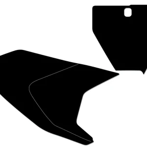 Kit adhesivos portanúmeros Blackbird HVA TC/FC 19 standard/negro