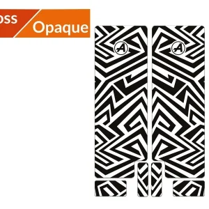Kit adhesivos protectores de horquilla ALGIS LINES mate negro