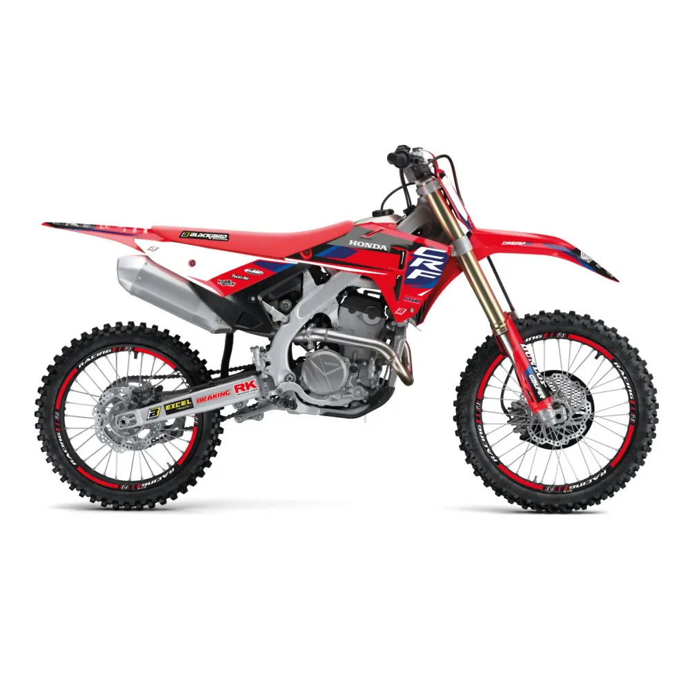 Kit De Pegatinas Dream 5 Cromado Para Honda CRF '25-