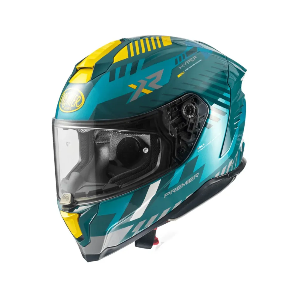 PREMIER HYPER XR 21 CARBONVEZEL MOTO CASCO INTEGRAL DE CARRERAS voor off-road gebruik Xr21