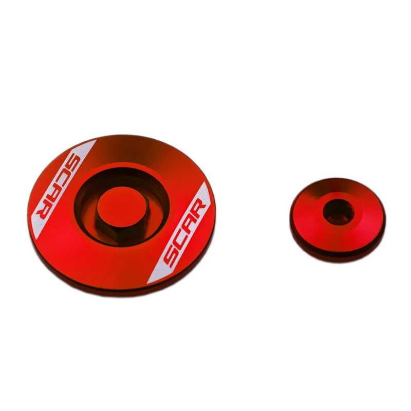 Verwijderbare kogel Tapones laterales del cárter SCAR rojo Suzuki